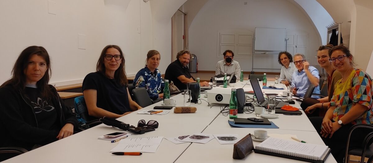 Meeting scientific advisory board at Alte Burse
